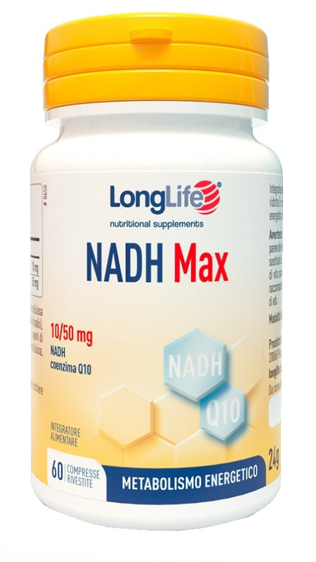 Longlife Nadh Max 60 Compresse Rivestite - Lovesano