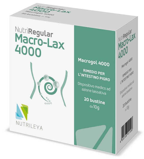 Nutriregular Macro Lax 4000 20 Bustine Da 10 G - Lovesano