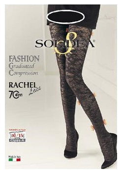 Rachel Lace 70 Collant Fantasia Moka 3-ml - Lovesano