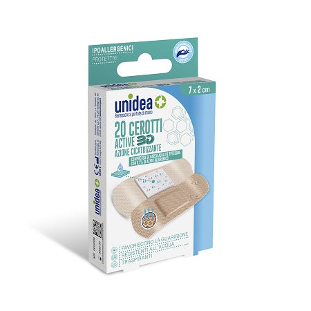 Cerotto Unidea Cicatrizzante Medi 7x2 Cm 20 Pezzi - Lovesano