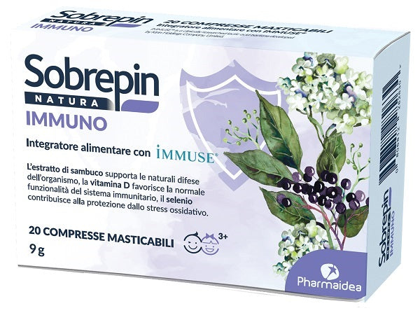 Sobrepin Natura Immuno 20 Compresse Masticabili - Lovesano