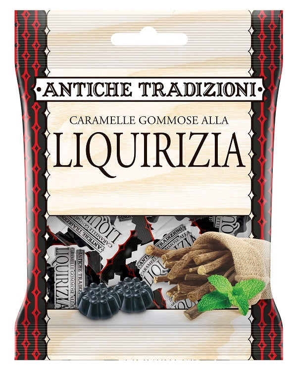 Antiche Tradizioni Caramelle Gommose Liquirizia 50 G - Lovesano