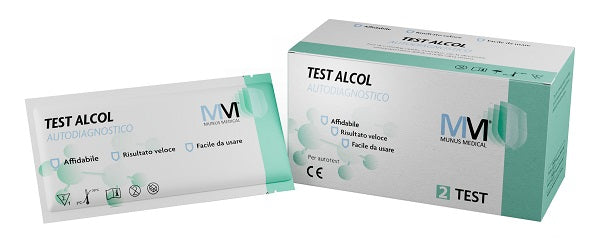 Test Alcol Munus Medical 2 Pezzi - Lovesano