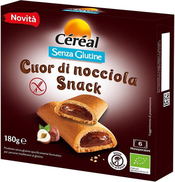 Cereal Snack Cuor Di Nocciola Senza Glutine 180 G - Lovesano