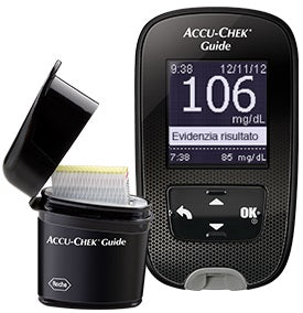 Kit Glucometro Accu-chek Guide Mg/dl + Pungidito Fastclix - Lovesano