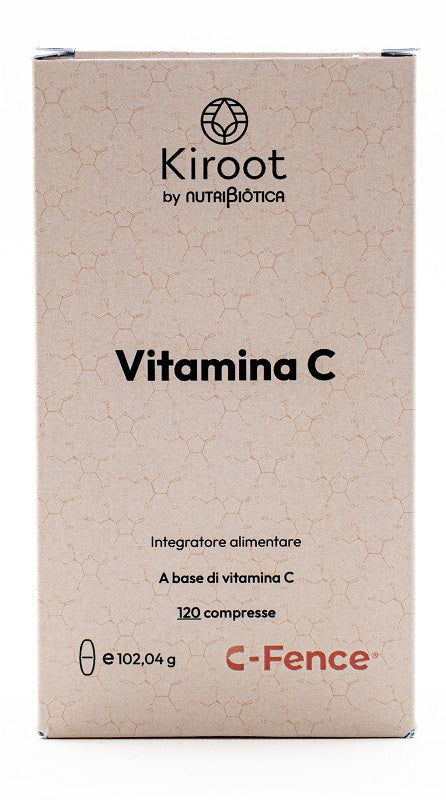 Kiroot By Nutribiotica Vitamina C 120 Compresse Senza Glutine Senza Lattosio