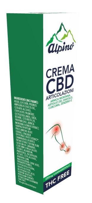 Alpino Crema Cbd Articolazioni 50 Ml - Lovesano