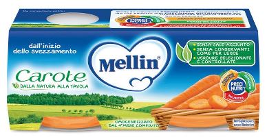 MELLIN Omo Carote 2x 80g - Lovesano