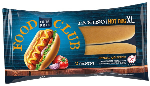 NUTRIFREE Panino HotDog XL 2pz - Lovesano