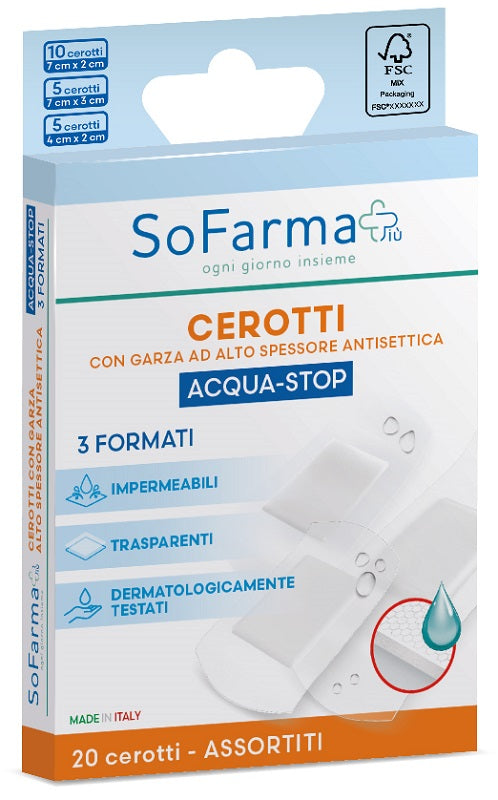 CEROTTO ACQUASTOP ASSOR 20P SF+ - Lovesano