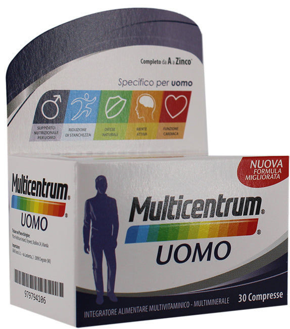 MULTICENTRUM UOMO 30CPR GMM - Lovesano
