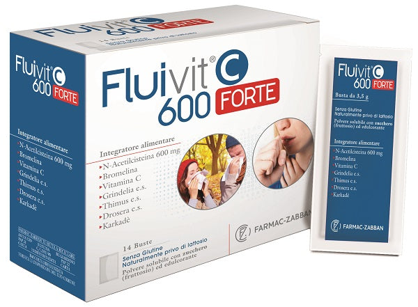 FLUIVIT C 600 FORTE 14BUST - Lovesano 