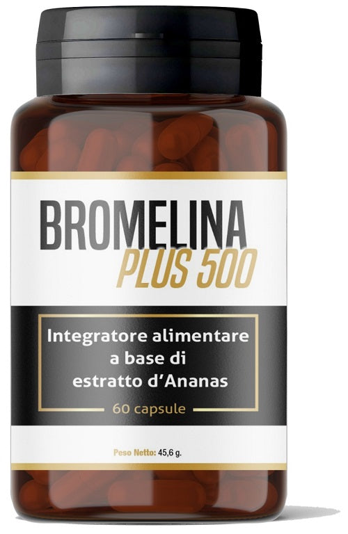 Bromelina Plus 500 60 Capsule - Lovesano