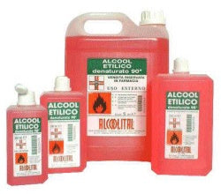 Alcool Etilico Denaturato 90% 500 Ml - Lovesano