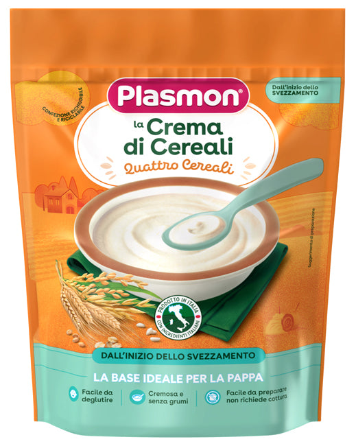 PLASMON CEREALI CREMA 4CRL200G - Lovesano
