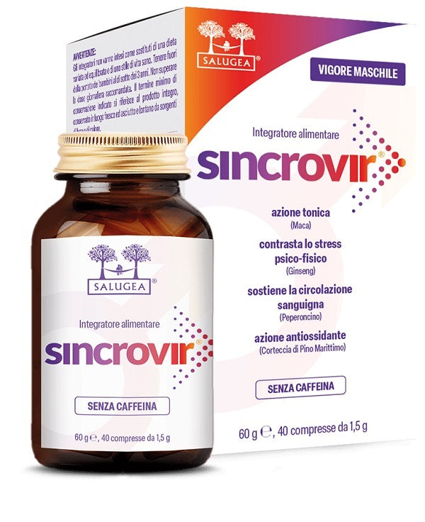Sincrovir Salugea 40 Compresse 1,5 G Flacone - Lovesano