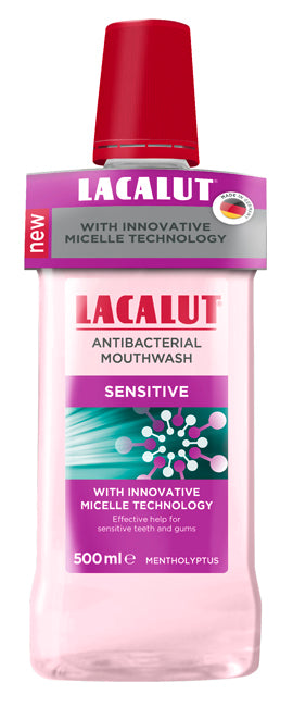 LACALUT Collutorio Sensitive 500ml - Lovesano
