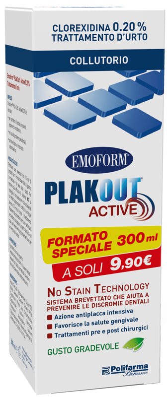 PLAK OUT Act.Coll.0,20% 300ml - Lovesano