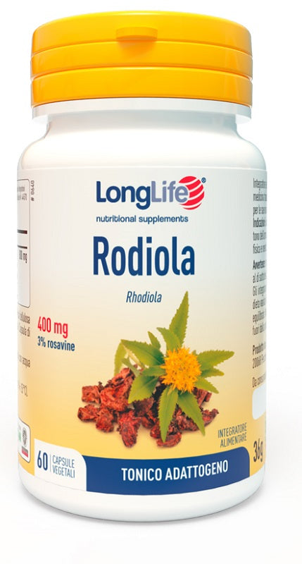 Longlife Rodiola 3% Rosavine 400 Mg 60 Tavolette - Lovesano