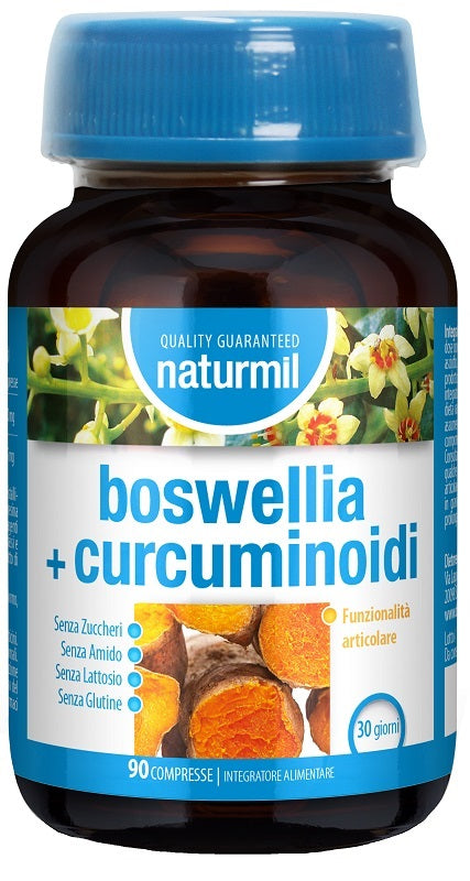 Naturmil Boswellia+curcuminoidi 90 Compresse - Lovesano