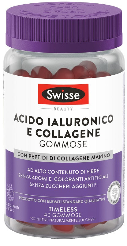 Swisse Acido Ialuronico & Collagene 40 Gommose - Lovesano