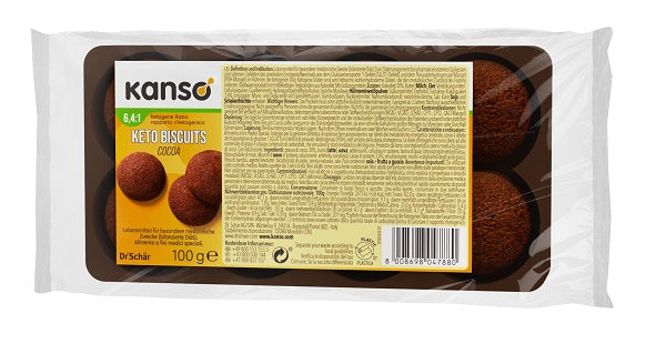 Kanso Keto Biscuits Cocoa 100 G - Lovesano