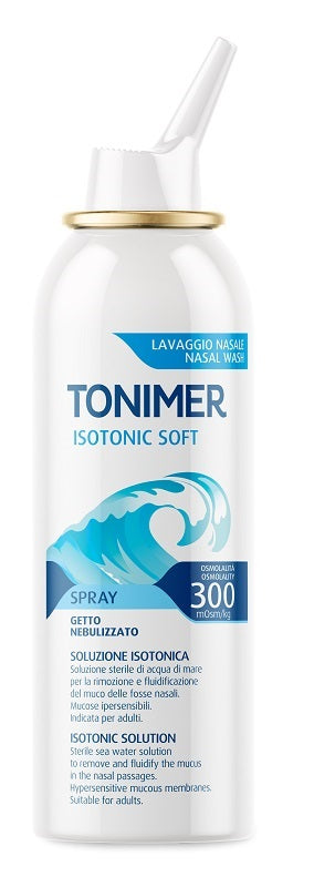Soluzione Isotonica Acqua Di Mare Tonimer Isotonic Soft Osmolalita' 300 Mosm/kg Spray 100 Ml - Lovesano