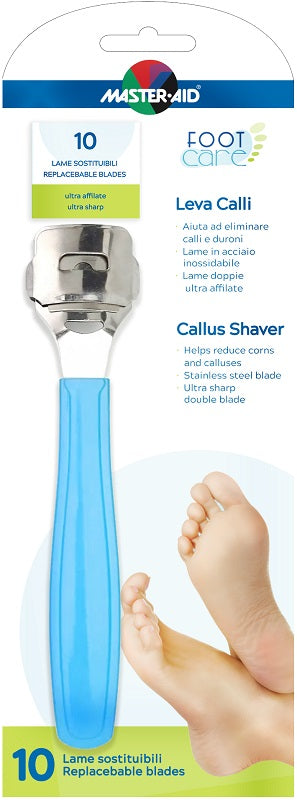 Master-aid Footcare Levacalli + 10 Lame Ricambio - Lovesano