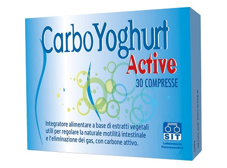 CARBOYOGHURT ACTIVE 30CPR - Lovesano