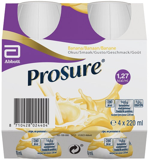 Prosure Banana 4 Bottiglie Da 220 Ml - Lovesano