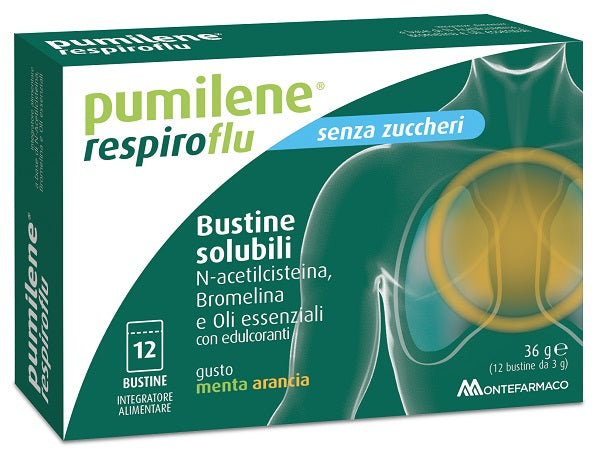 PUMILENE RESPIRO FLU 12BST BROM/ - Lovesano