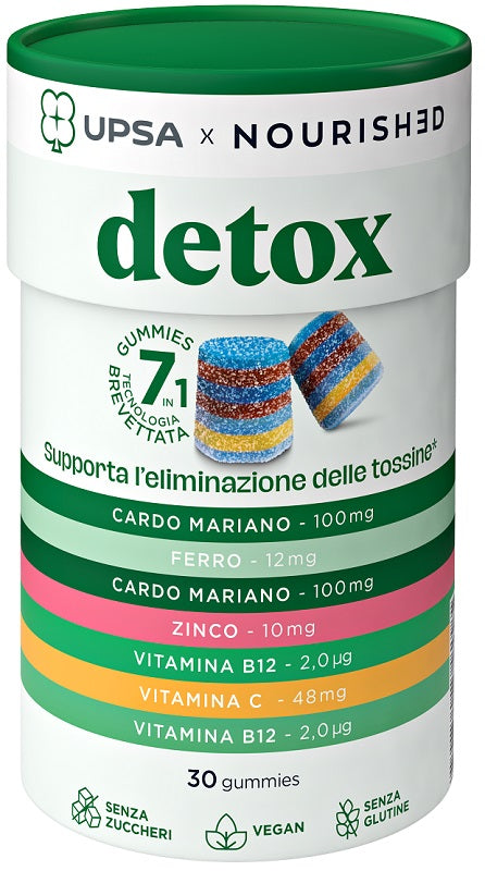UPSA X NOURISHED Detox 30 gum - Lovesano