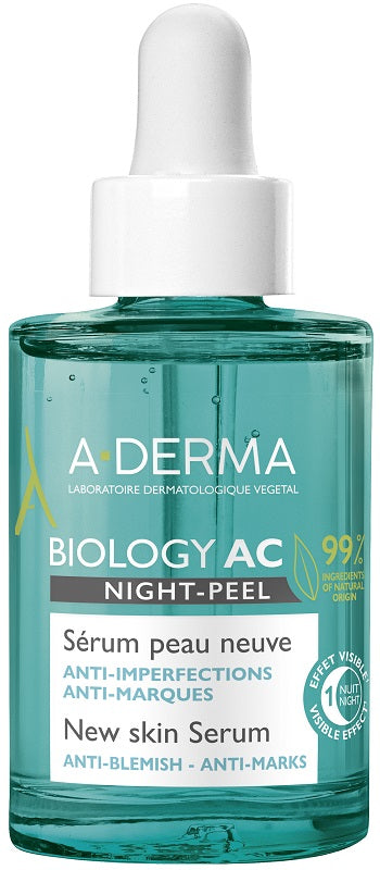 Aderma Biology Ac Siero Night Peel 30 Ml - Lovesano