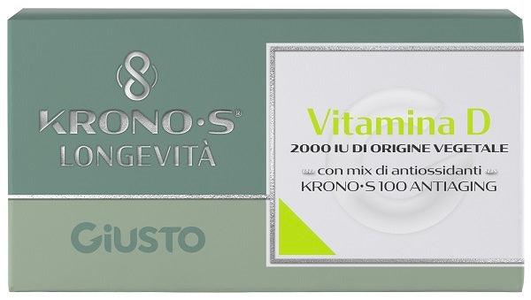 Giusto Vitamina D Kronos Origine Vegetale 30 Compresse - Lovesano