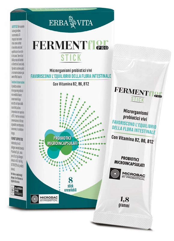 Fermentflor Pro 8 Stick Orosolubili Da 1,8 G - Lovesano