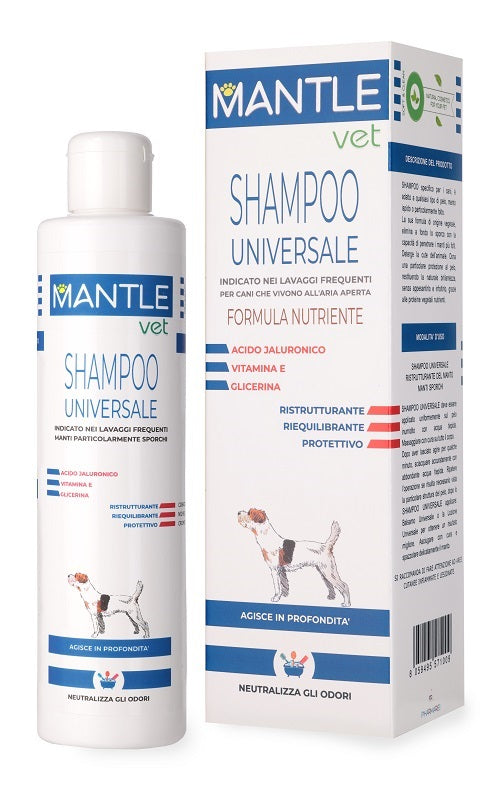 Mantle Vet Shampoo Universale 250 Ml - Lovesano