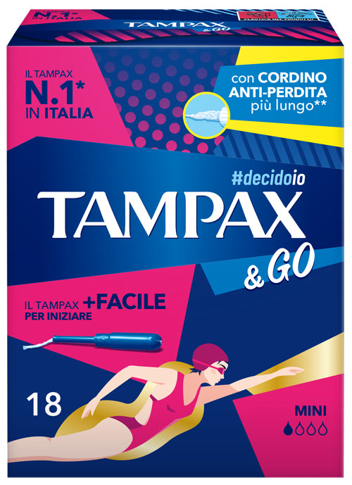 Tampax &go Mini 18 Pezzi - Lovesano