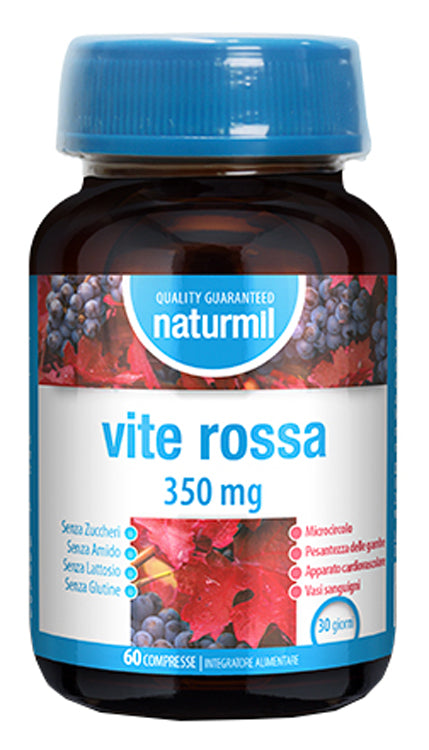 Naturmil Vite Rossa 350 Mg 60 Compresse - Lovesano