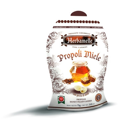 Herbamelle Caramelle Miele Propoli 75 G - Lovesano