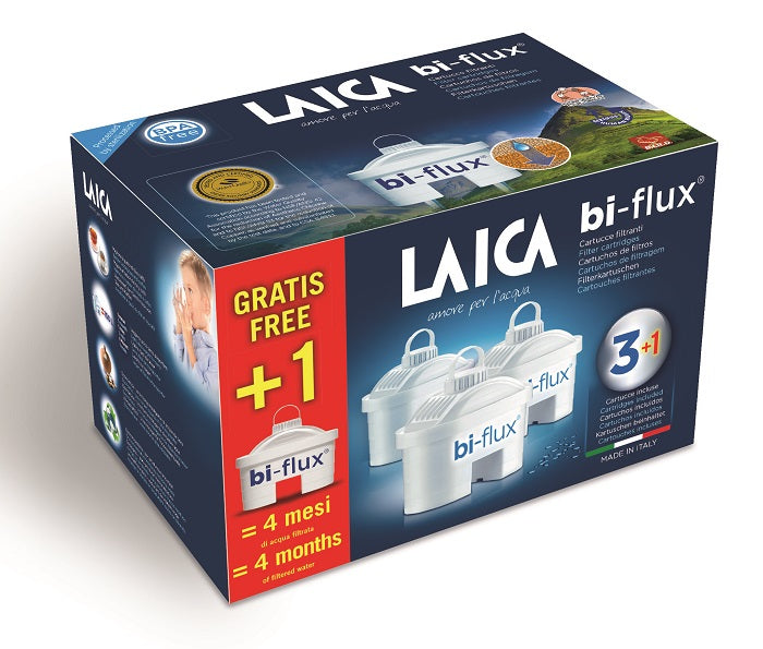 LAICA Cartucce BI-FLUX 3+1 - Lovesano