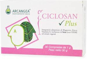 CICLOSAN PLUS 30CPR 1G ARCANGEA - Lovesano