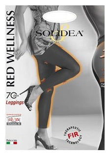 Red Wellness 70 Leggins Nero 4xl - Lovesano