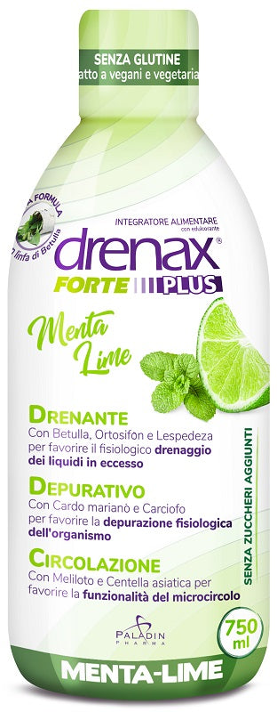 Drenax Forte Plus Menta/lime 750 Ml - Lovesano