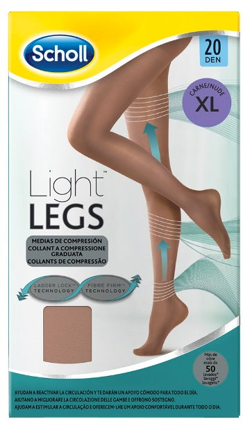 SCHOLL LIGHTLEGS20 DEN XL NUDE - Lovesano