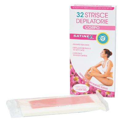 SATINEX STRISCE DEPIL CRP 32PZ< - Lovesano