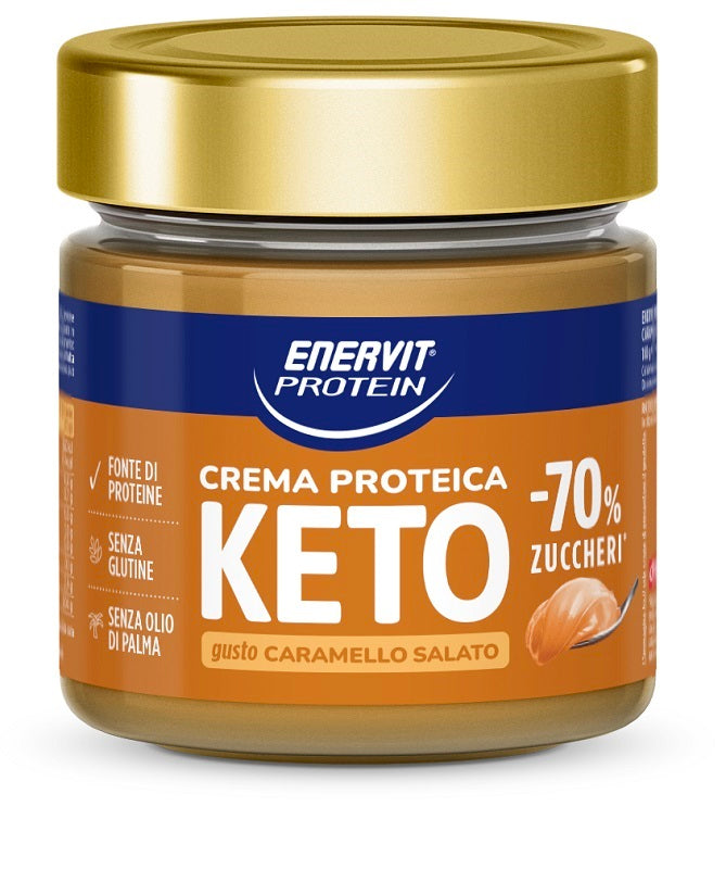 Enervit Protein Crema Keto Caramello Salato 180 G