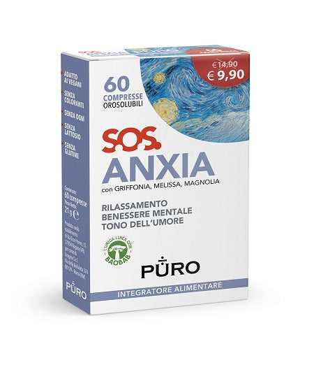 PURO SOS Anxia 60Cpr Orosol. - Lovesano