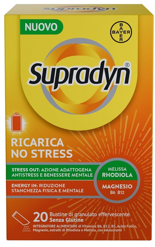 Supradyn Ricarica No Stress 20 Bustine - Lovesano