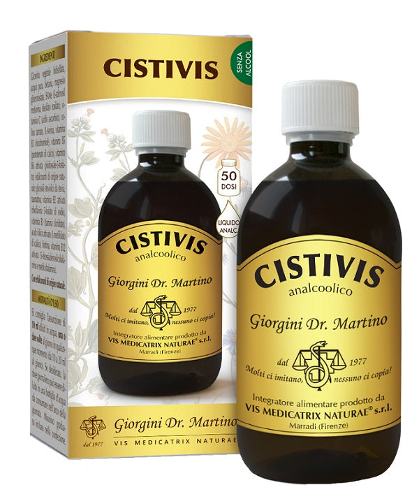 Cistivis Liquido Analcoolico 500 Ml Nuova Formulazione