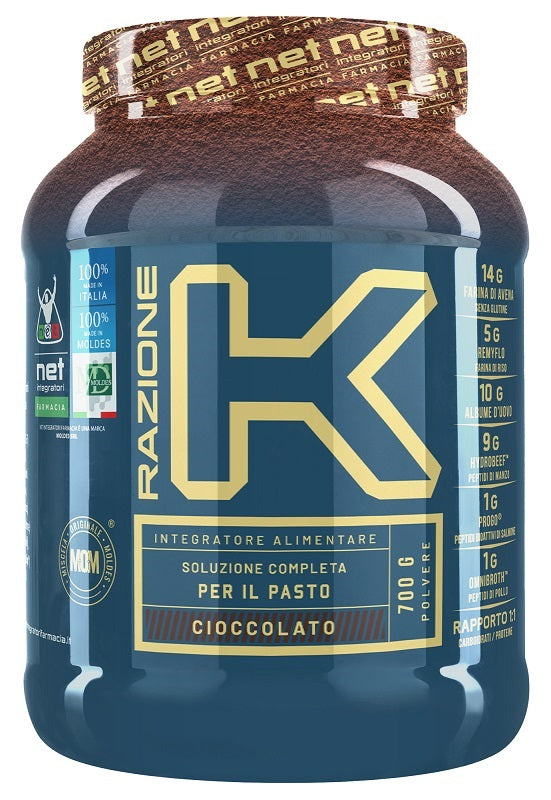 Net Integratori Farmacia Razione K Cioccolato 700 G - Lovesano